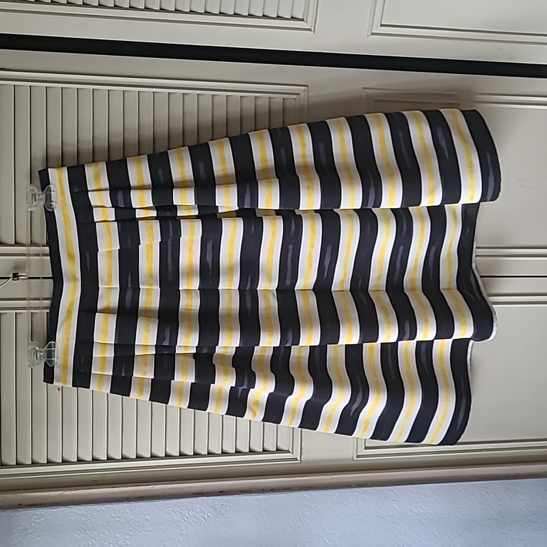 Nwt Ny&C Striped Skirt Blue/Yellow/Wht